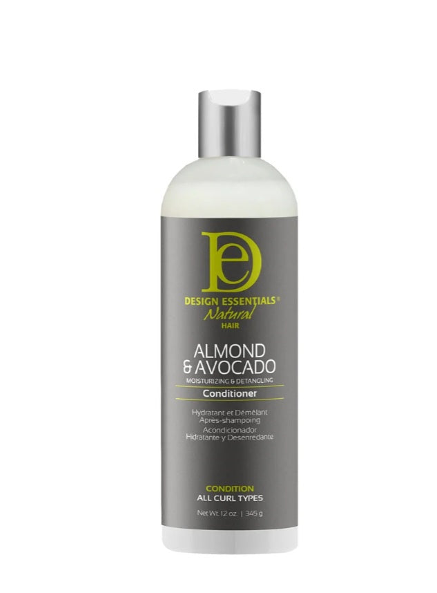 Design Essentials Almond & Alvocado Moisturizing & Detangling Leave In Conditioner