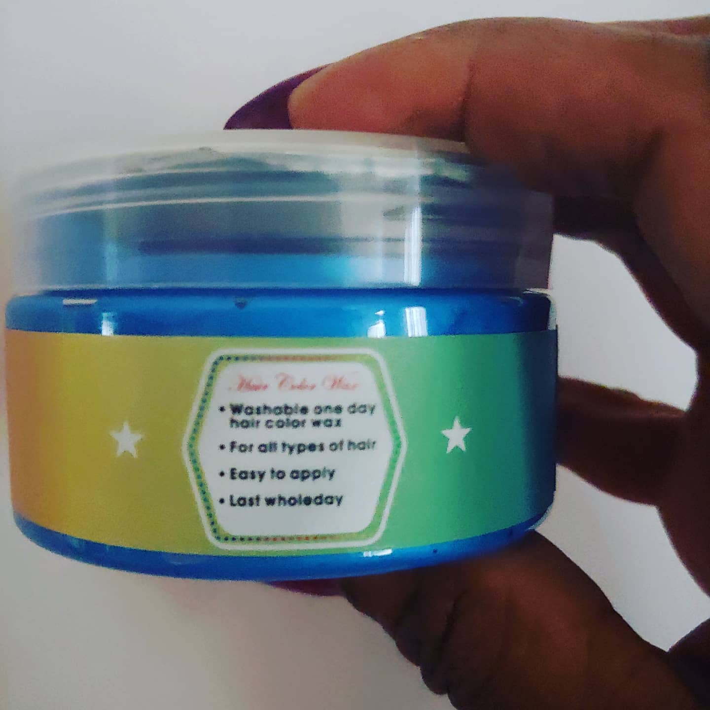 Blue Hair Paint