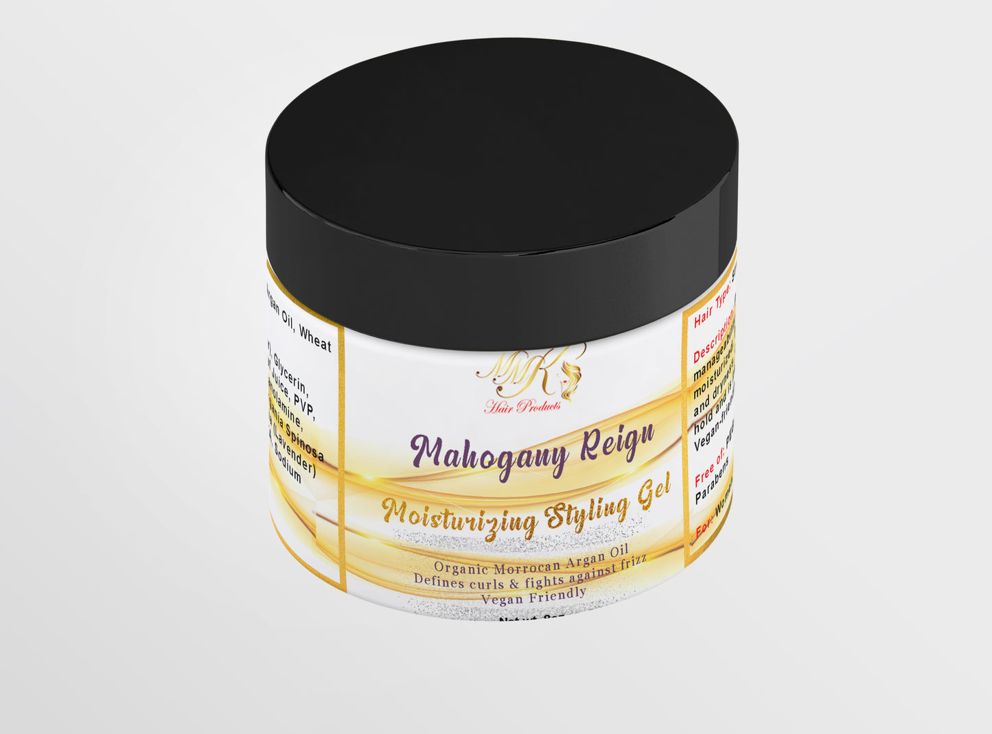 Mahagony Reign Moisturizing Styling Gel